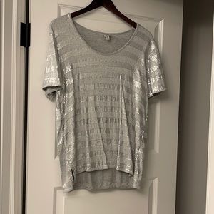 Tristan Sequinned Top